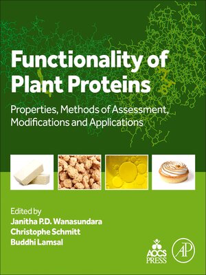 cover image of Functionality of Food Proteins